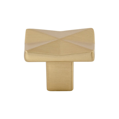 Top Knobs Quilted Rectangle Knob - Ash Gray