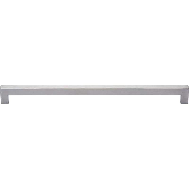Ashley Norton Square Stainless Steel Cabinet Pull - 18" CTC - Stainless Steel