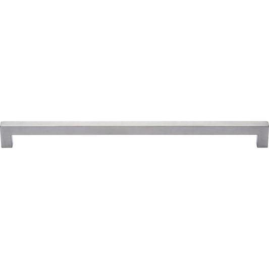 Ashley Norton Square Stainless Steel Cabinet Pull - 18" CTC - Stainless Steel