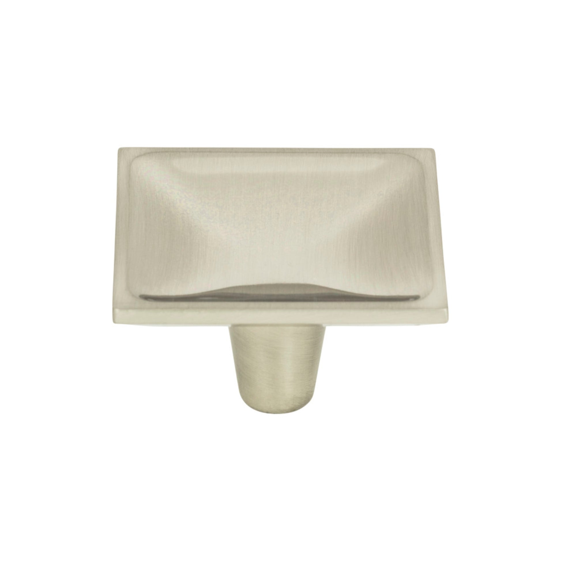 Atlas Dap Square Knob - Brushed Nickel