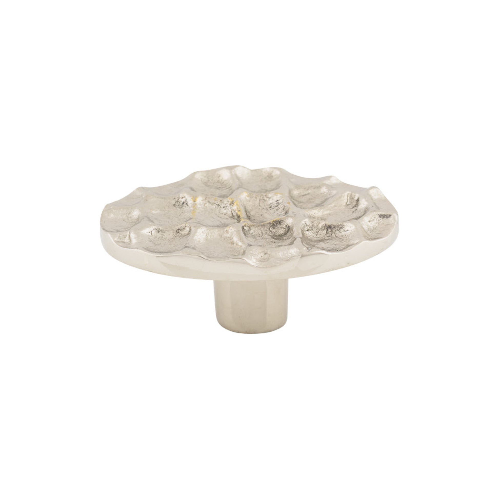 Top Knobs Cobblestone 2 5/8" Length Oval Knob - Polished Nickel