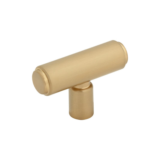 Top Knobs Clarence Bar Knob - Ash Gray