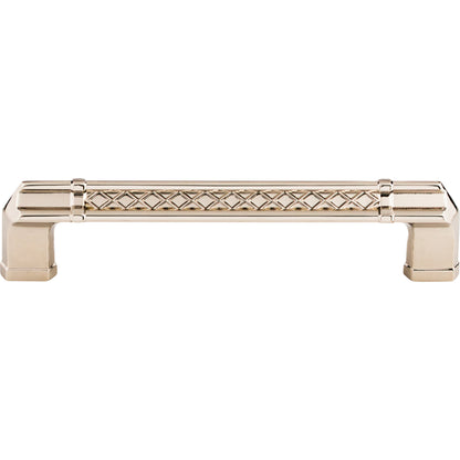 Top Knobs Tower Bridge Bar Pull - 5" CTC - Brushed Satin Nickel