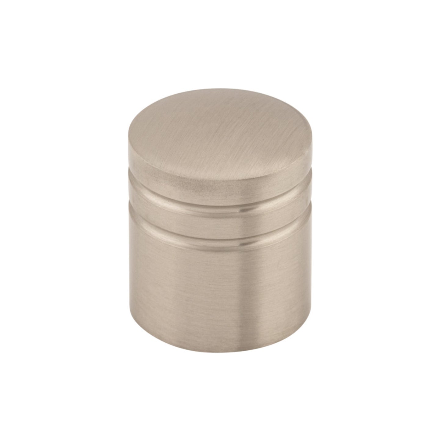 Top Knobs Stacked Round Knob - 1" Dia. - Brushed Satin Nickel