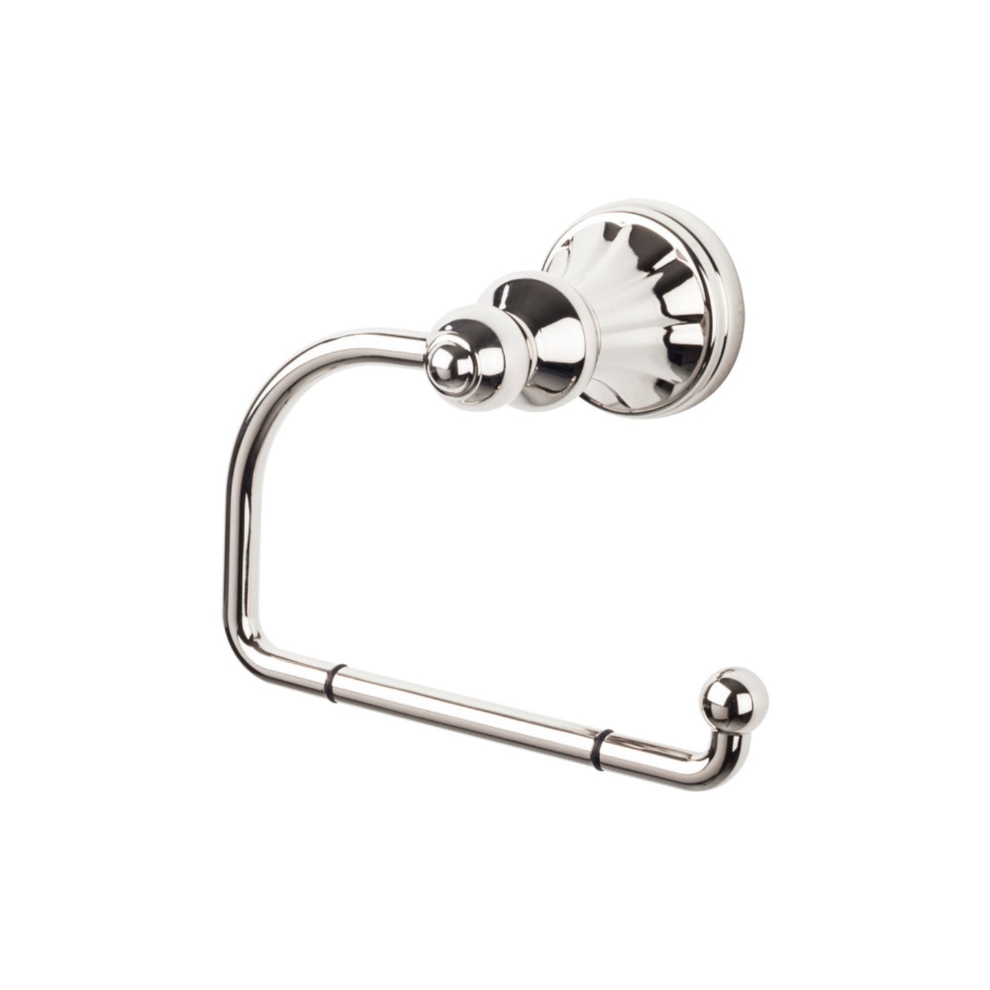 Top Knobs TOP BATH (R) Hudson Bath  Wall Mounted Toilet Paper Holder - Polished Nickel