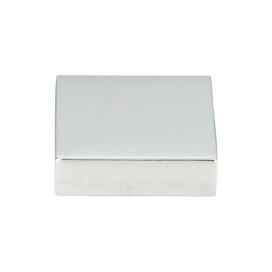 Atlas Thin Square Square Knob - Brushed Nickel