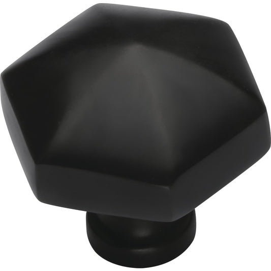 Ashley Norton Classix Hex Cabinet Knob - Black