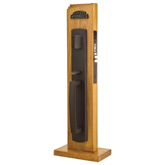Longmont Full Length Mortise Entry Set – Medium Bronze