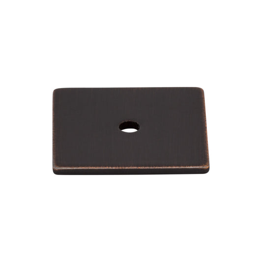 Top Knobs Square Knob Backplate - Tuscan Bronze