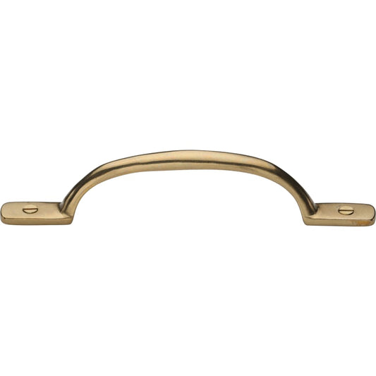 Ashley Norton Front Mounted Cabinet or Window Sash Handle - 6" - Natural Bronze