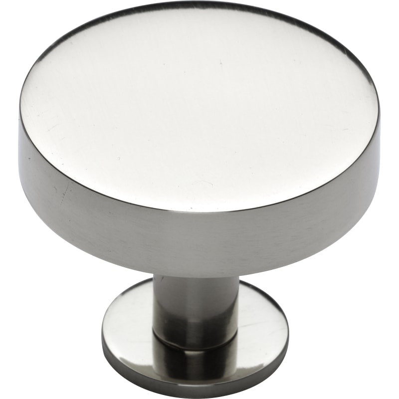 Knurled Disc Cabinet Knob with Rosette