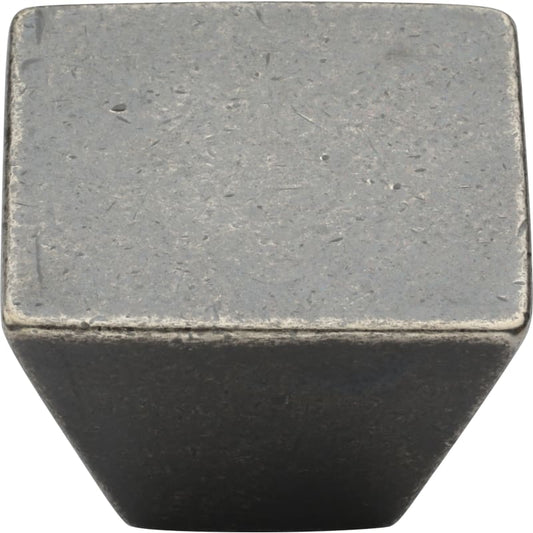 Ashley Norton Square Conical Knob - 1 1/4" - White Medium