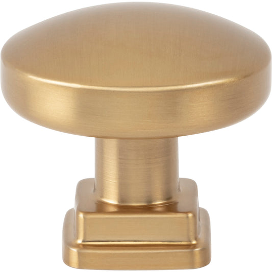 Atlas Kimberton Round Knob - Brushed Nickel