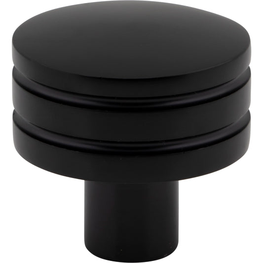 Atlas Griffith 1 1/4" Diameter Round Knob (A950) - Matte Black