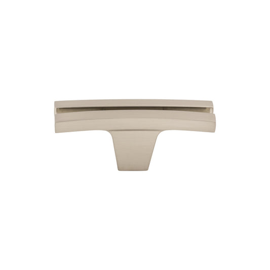 Top Knobs Flared 2 5/8" Length Geometric Knob - Brushed Satin Nickel
