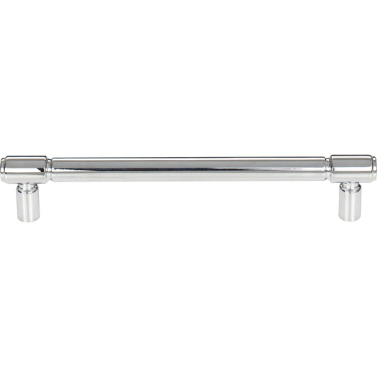 Top Knobs Clarence 6 5/16" Center to Center Bar Pull - Polished Chrome