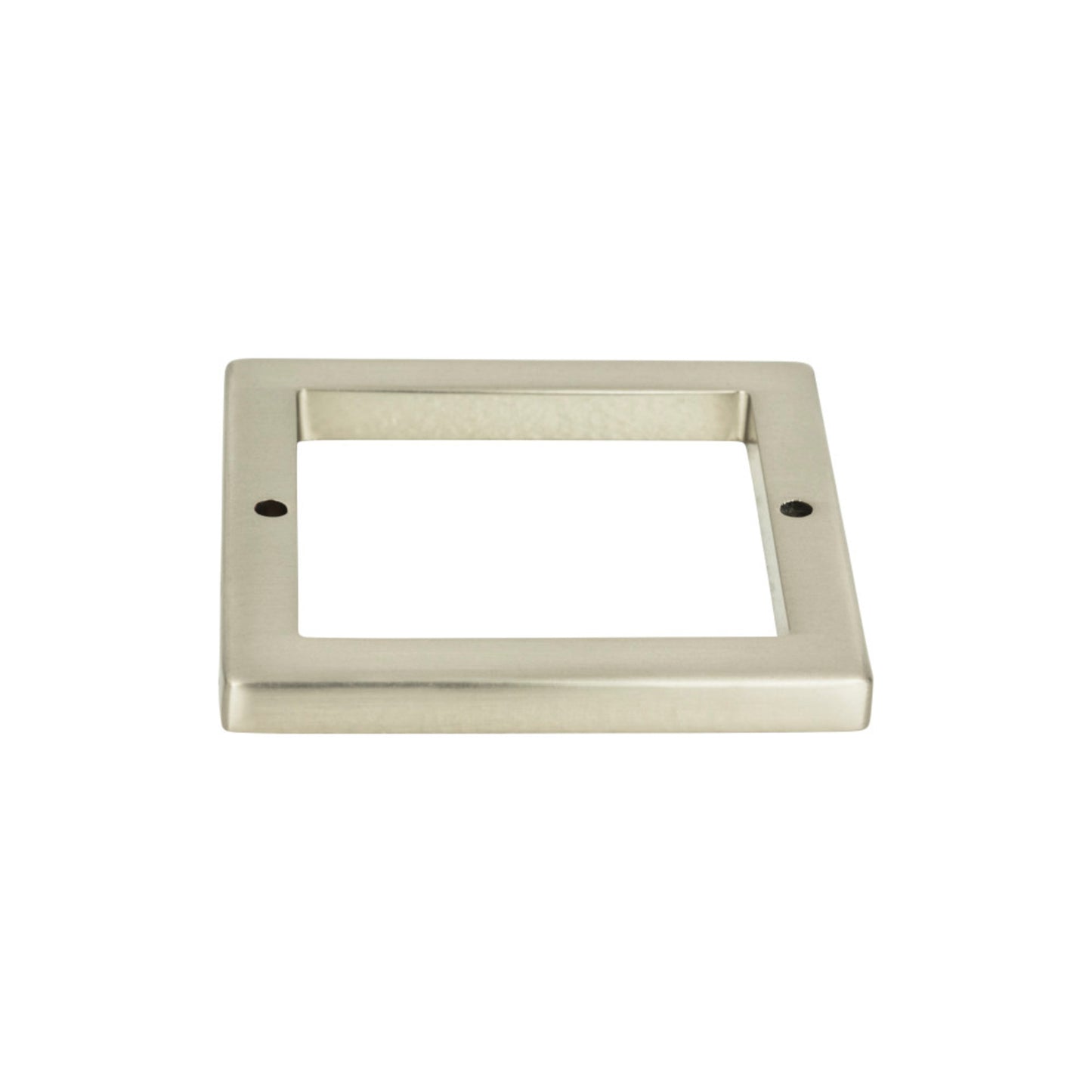 Atlas Tableau Square 2 1/2" Center to Center Pull Backplate (394) - Brushed Nickel