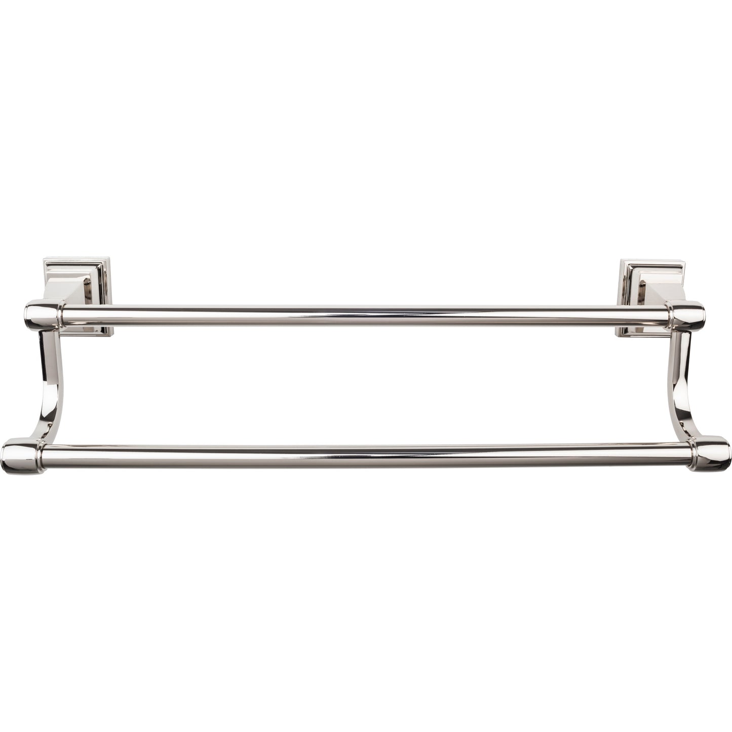 Top Knobs Stratton Bath Double Wall Mounted Towel Bar