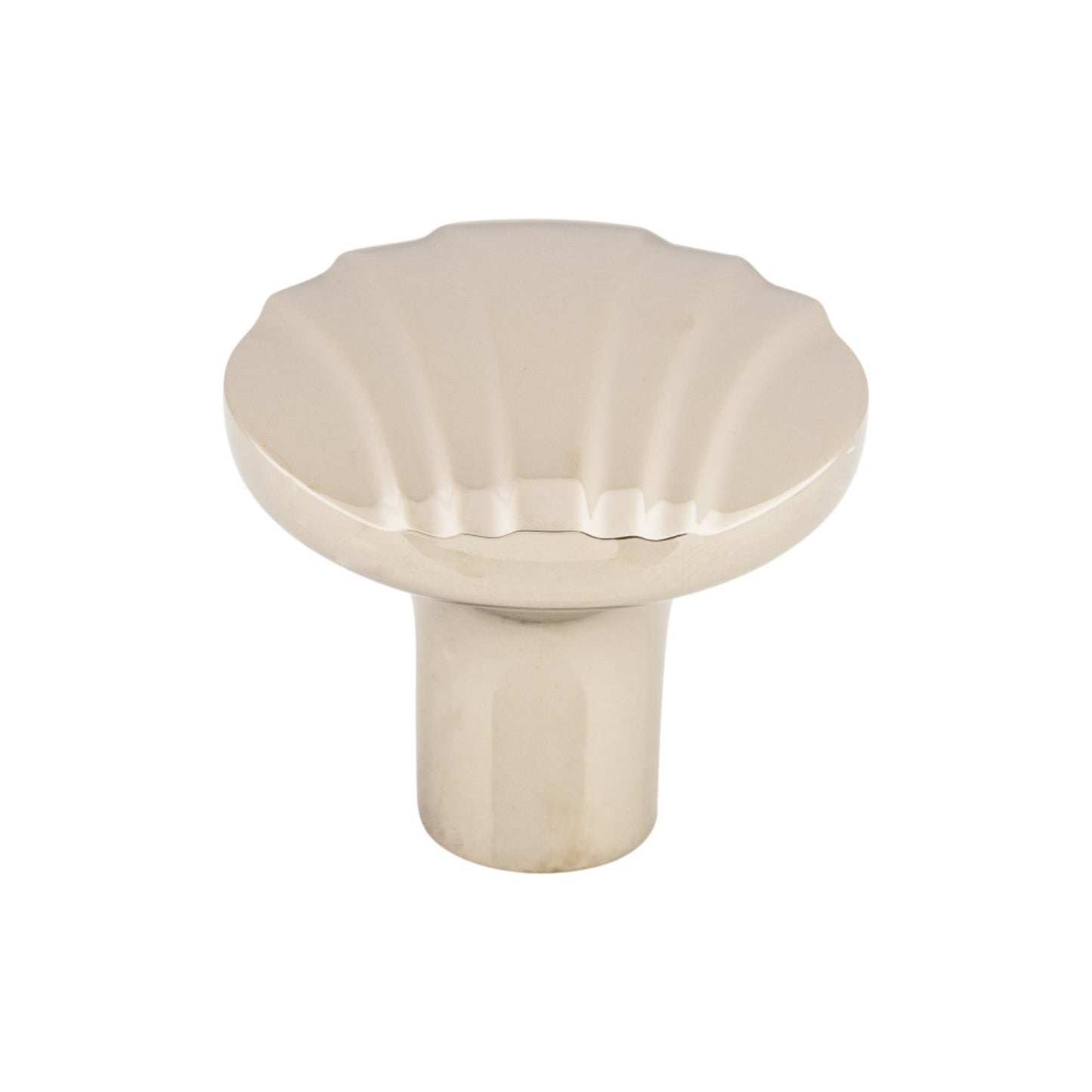 Top Knobs Victoria Falls & Sydney 1 1/4" Diameter Round Knob - Polished Nickel