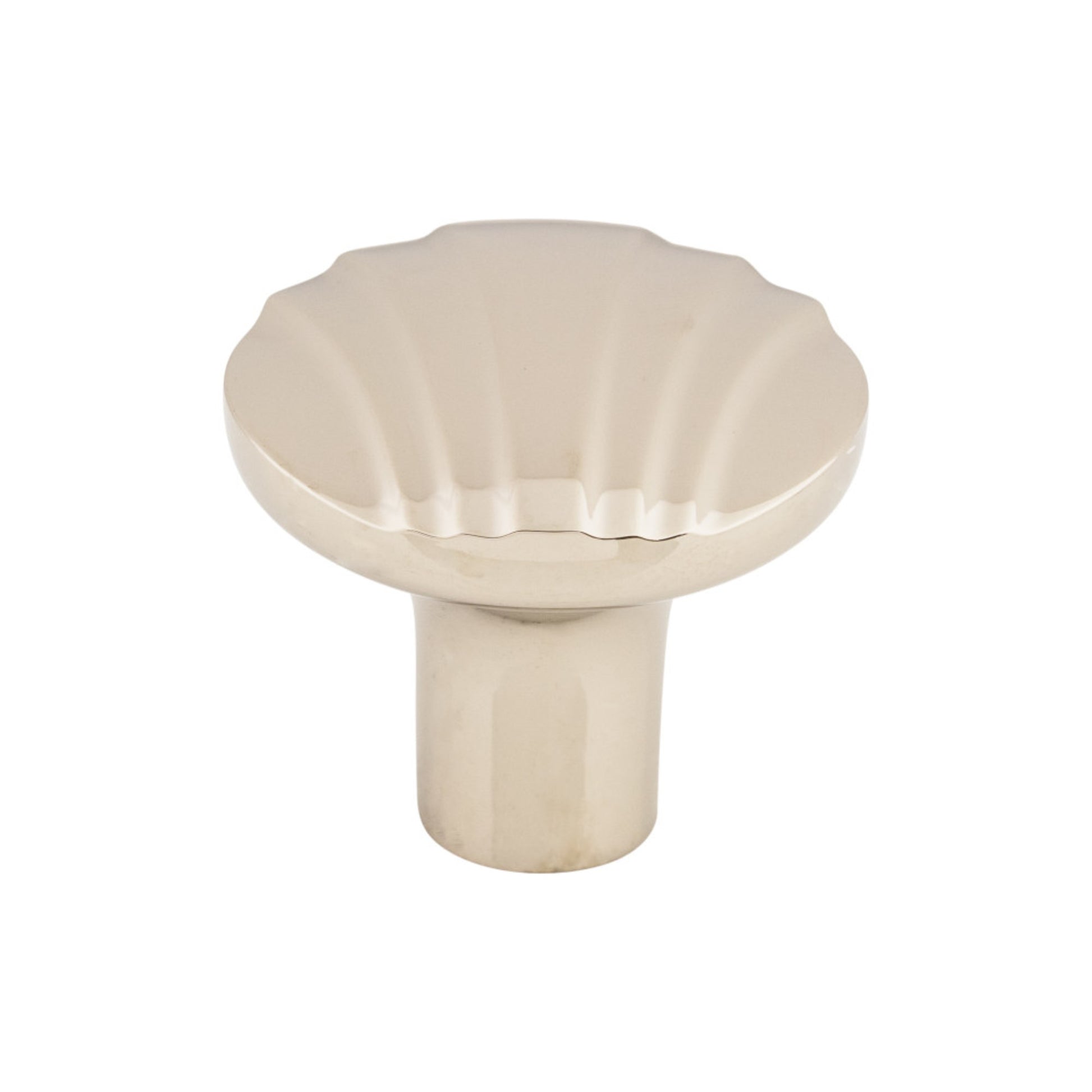 Top Knobs Victoria Falls & Sydney 1 1/4" Diameter Round Knob - Polished Nickel
