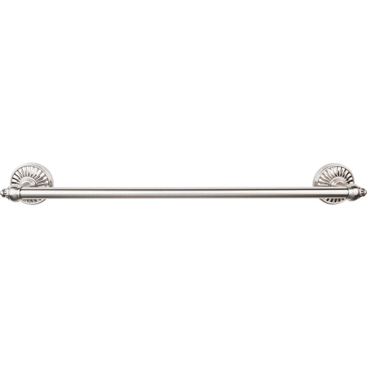 Top Knobs Top Bath (R) Tuscany Bath Single Wall Mounted  Towel Bar - 18" CTC - Brushed Satin Nickel