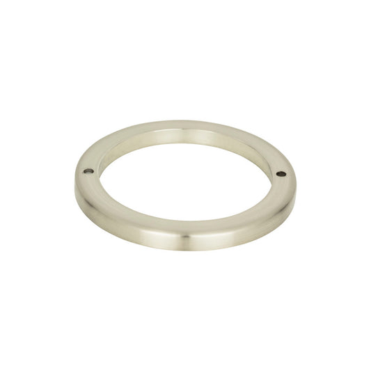 Atlas Tableau Round 3" Center to Center Pull Backplate (391) - Brushed Nickel