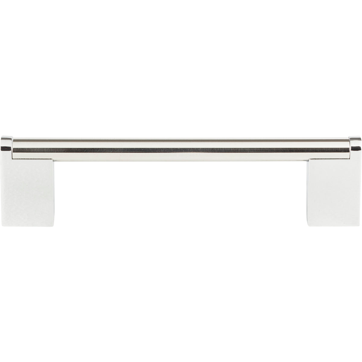 Atlas Round Point Bar Pull - 5 1/16" CTC - Polished Stainless Steel