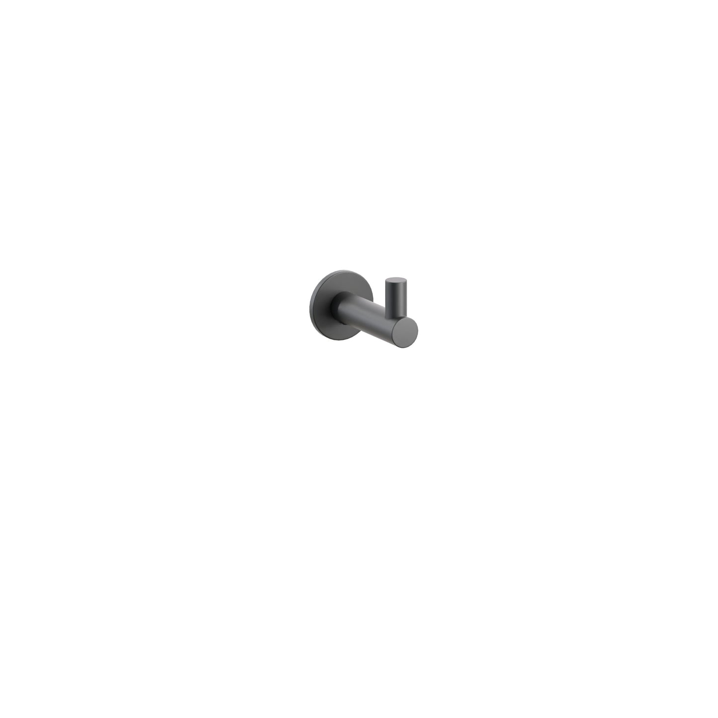 Modern Tubular Brass Single Hook