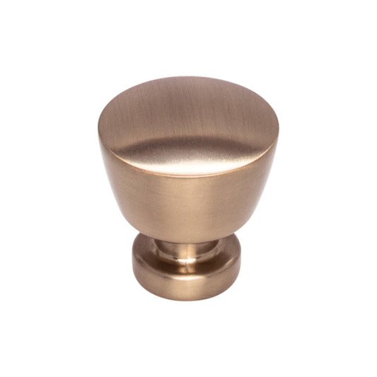 Top Knobs Allendale Round Knob - 1 1/8" Dia. - Ash Gray