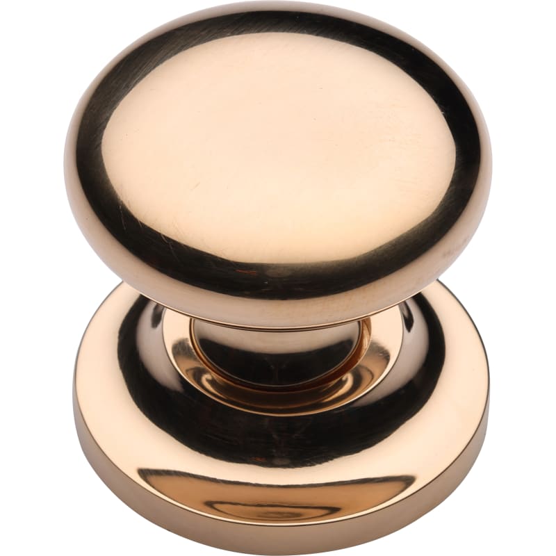Round Cabinet Knob on Rose