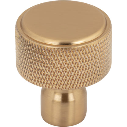 Top Knobs Garrison Round Knob - 1 1/8" - Ash Gray
