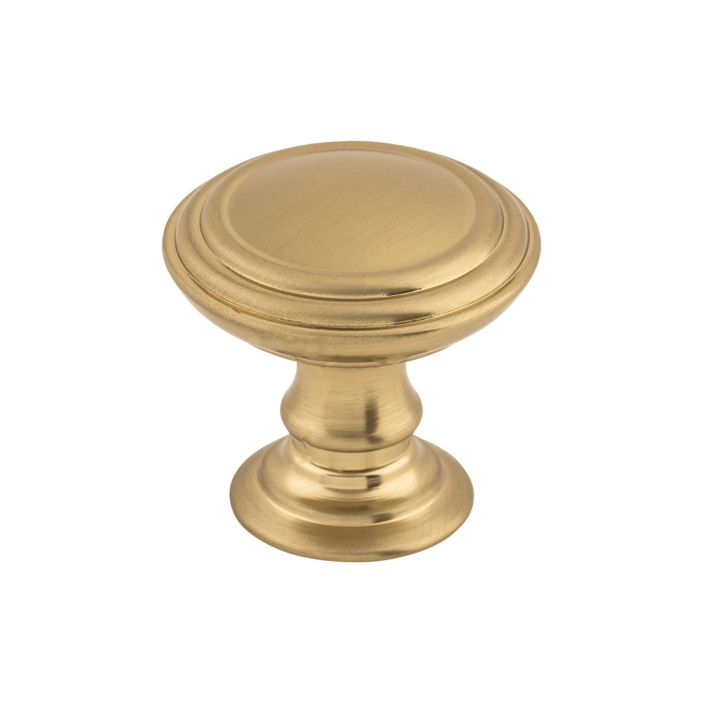 Reeded 1 1/2" Diameter Round Knob