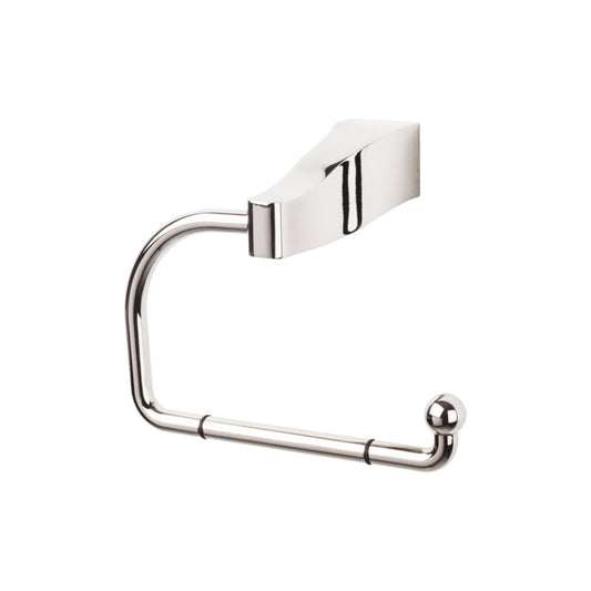 Top Knobs Aqua  Wall Mounted Toilet Paper Holder - Polished Nickel