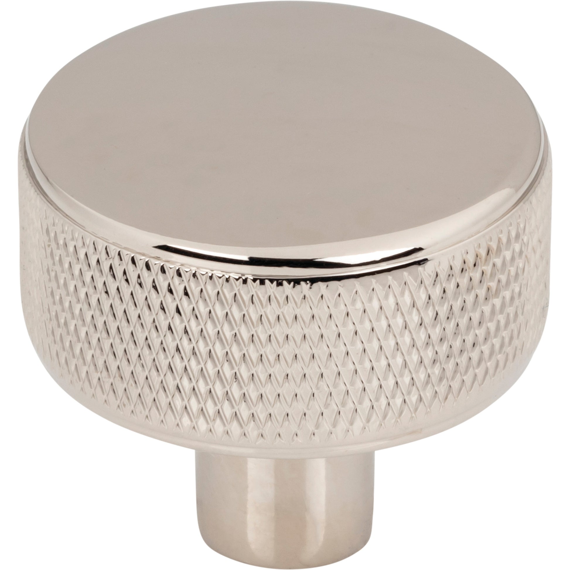 Top Knobs Burnham 1 1/4" Length Round Knob - Polished Nickel
