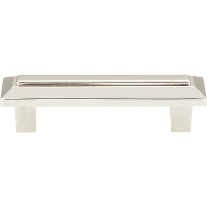 Atlas Trocadero Bar Pull - 3" CTC - Brushed Nickel
