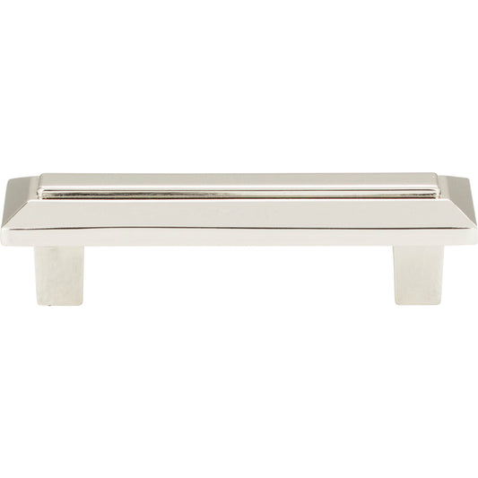 Atlas Trocadero Bar Pull - 3" CTC - Brushed Nickel