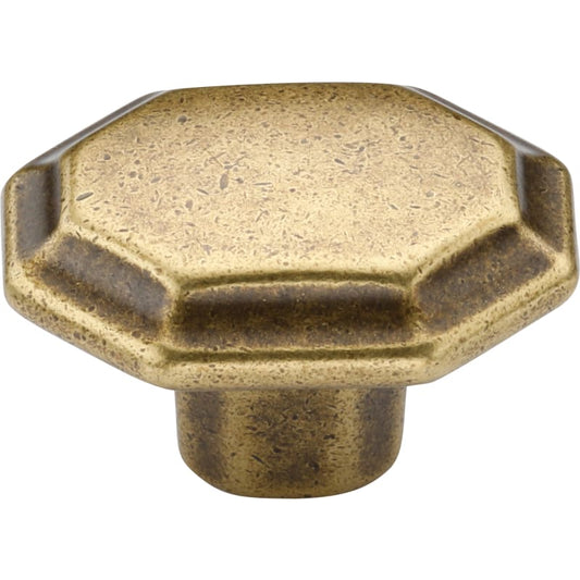 Ashley Norton Avenue Octagonal Cabinet Knob - Antique Florence