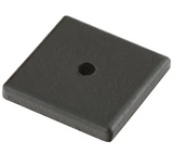 Sandcast Bronze Square BackPlate For Knob