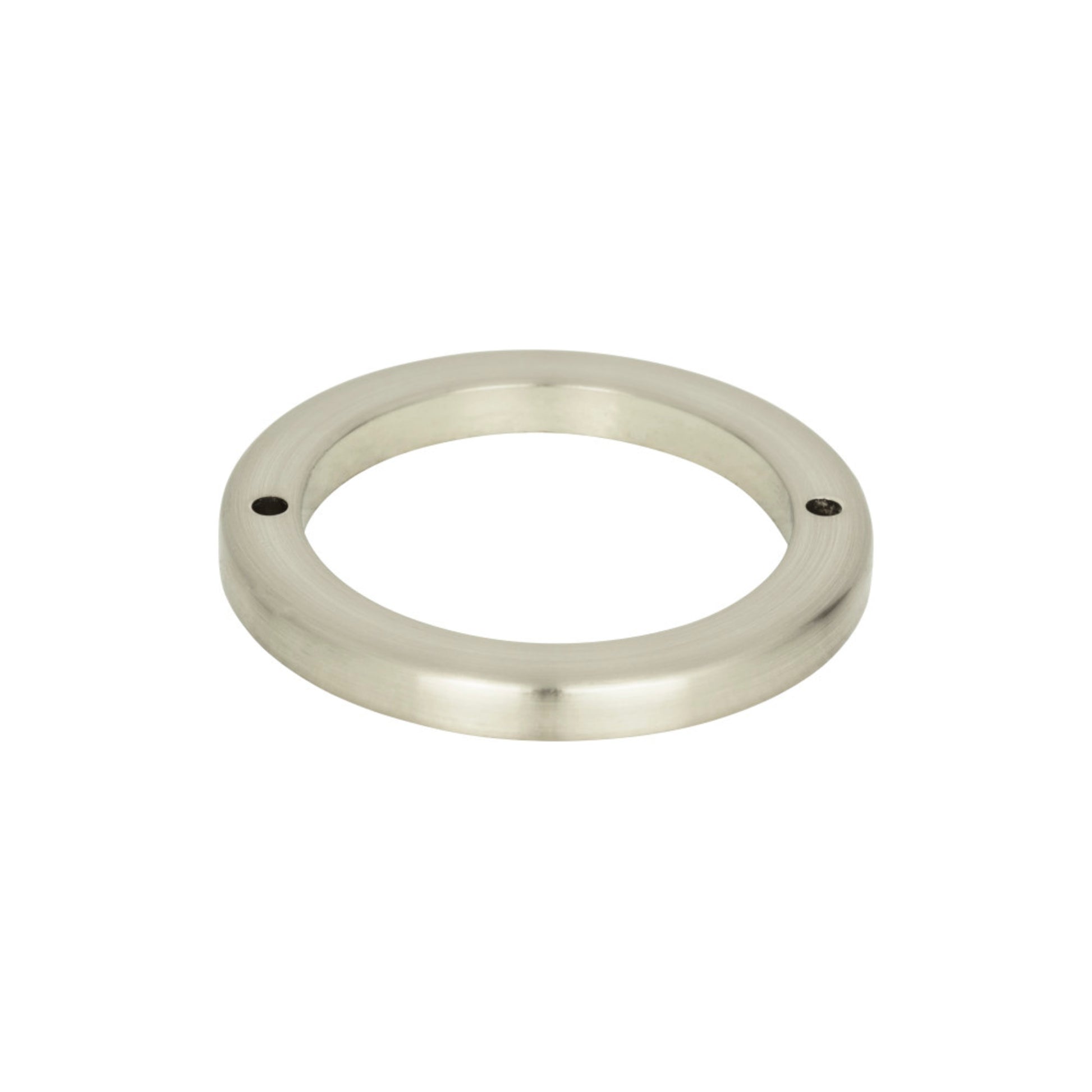 Atlas Tableau Round 2 1/2" Center to Center Pull Backplate (390) - Brushed Nickel