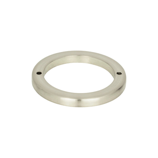 Atlas Tableau Round 2 1/2" Center to Center Pull Backplate (390) - Brushed Nickel