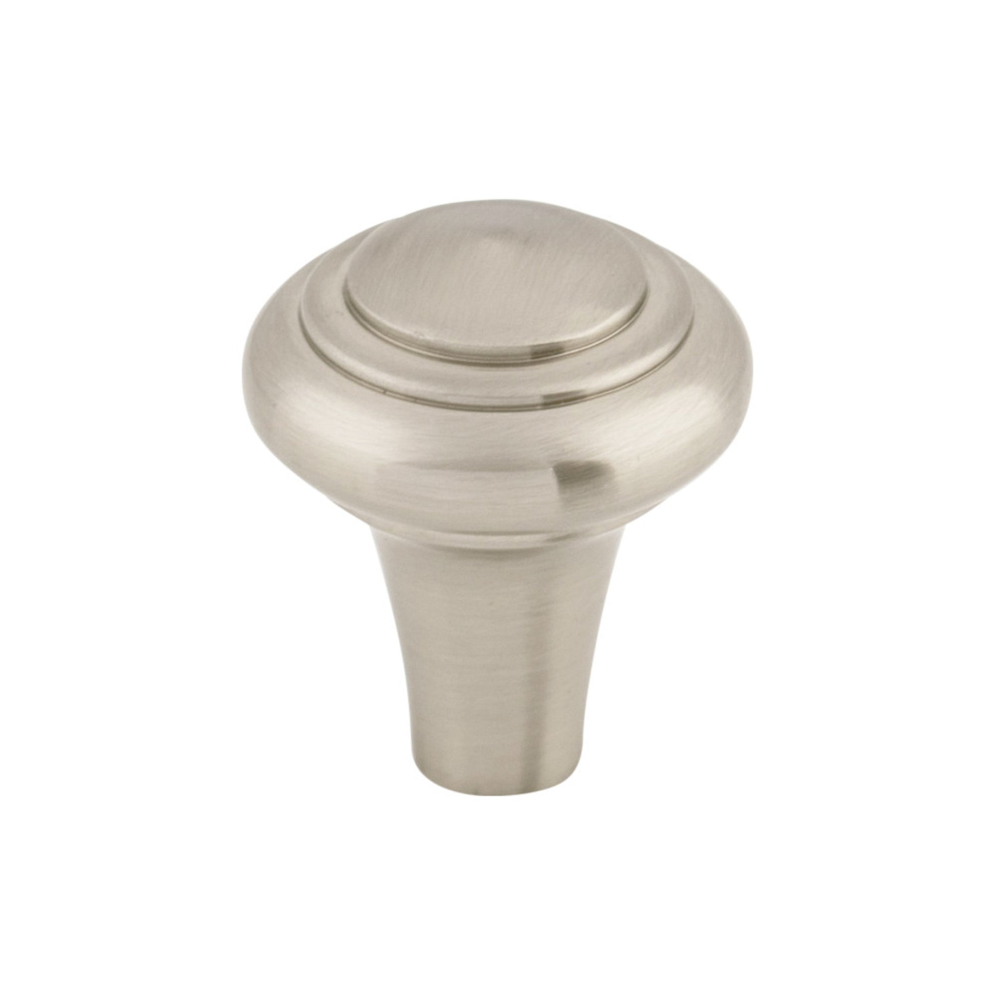 Top Knobs Aspen Ii Peak Round Knob - 1" Dia. - Brushed Satin Nickel