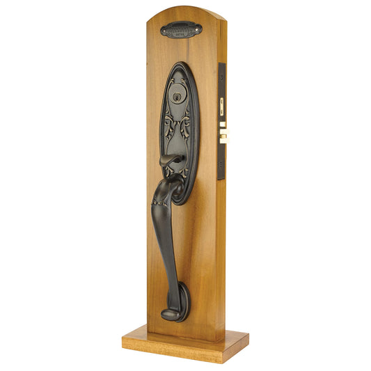 Da Vinci Monolithic Mortise Entry Set – Medium Bronze