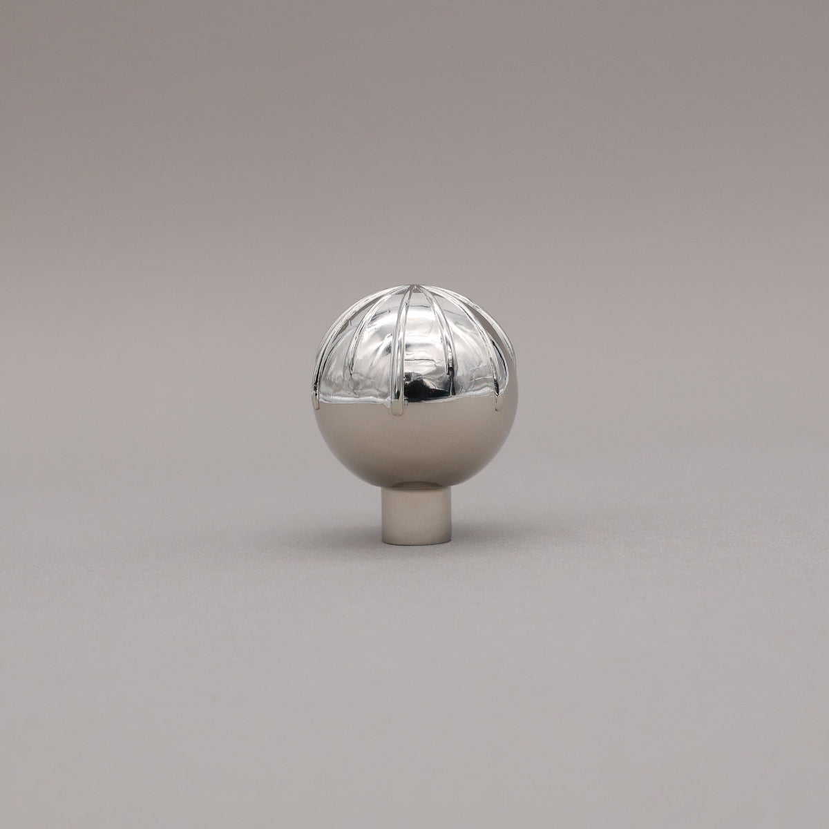 Hapny Sunburst Cabinet Knob - Polished Nickel