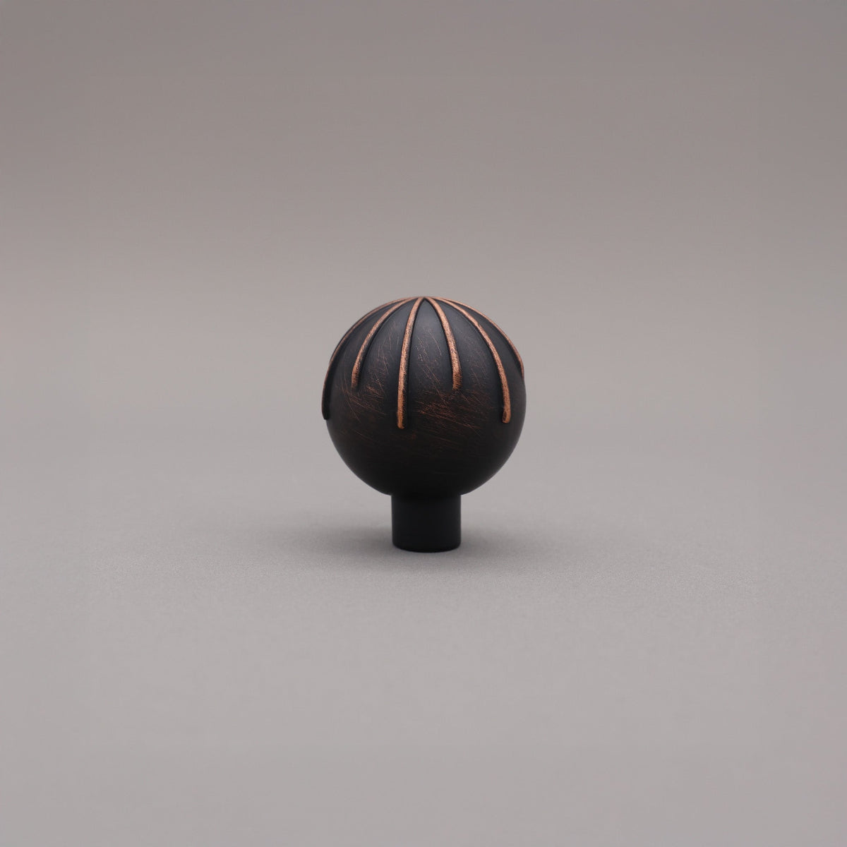 Hapny Sunburst Cabinet Knob - Venetian Bronze