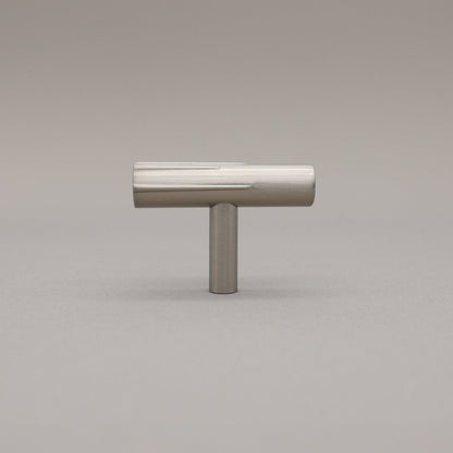 Hapny Sunburst Cabinet T-Knob - Satin Nickel