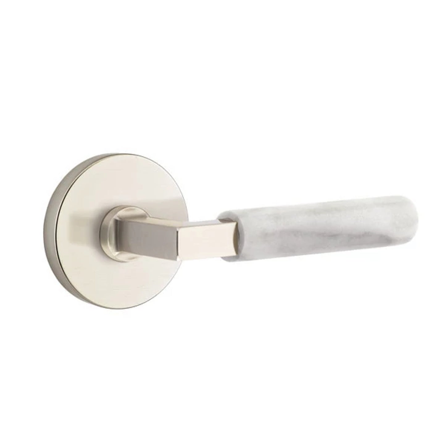 SELECT L-Square White Marble Lever