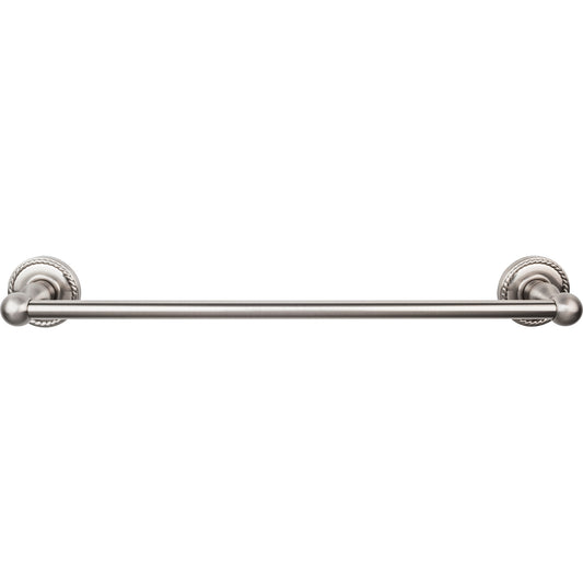 Top Knobs Top Bath (R) Edwardian Bath Single Wall Mounted  Towel Bar - 18" CTC - Antique Pewter