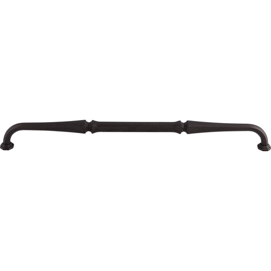 Top Knobs Chalet 12" Center to Center Bar Pull - Sable