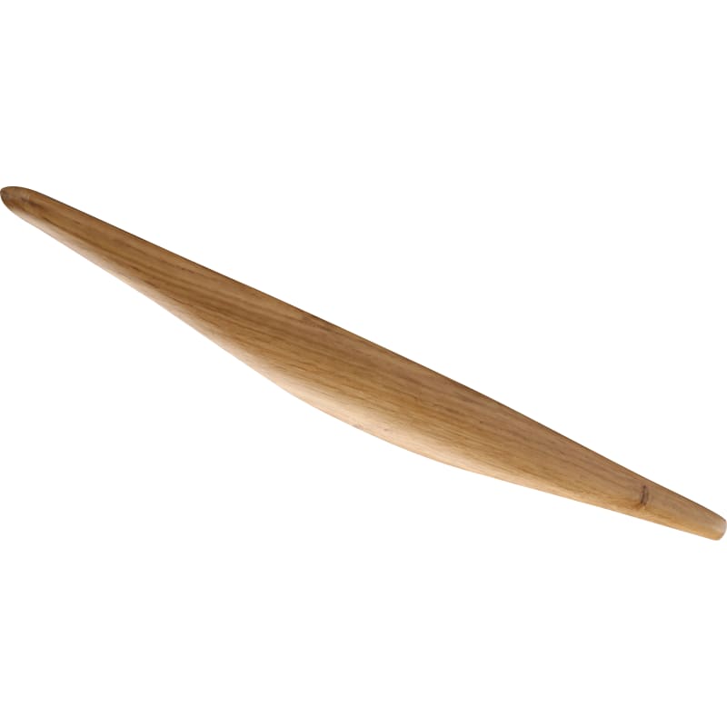 Ashley Norton Cape Designer Wood Cabinet Pull - 12 5/8" CTC - Oak (Lacquered)