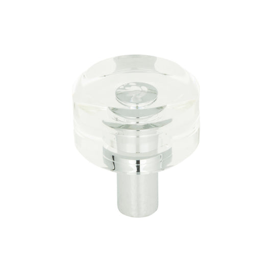 Atlas Optimism 1 3/16" Diameter Round Knob (3146) - Polished Chrome
